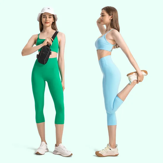 Xsunwing Wholesale Sweat Suits Ropa Deportiva High Waisted Sports Workout Leggings Women Quick-Drying Breathable Yoga Pants