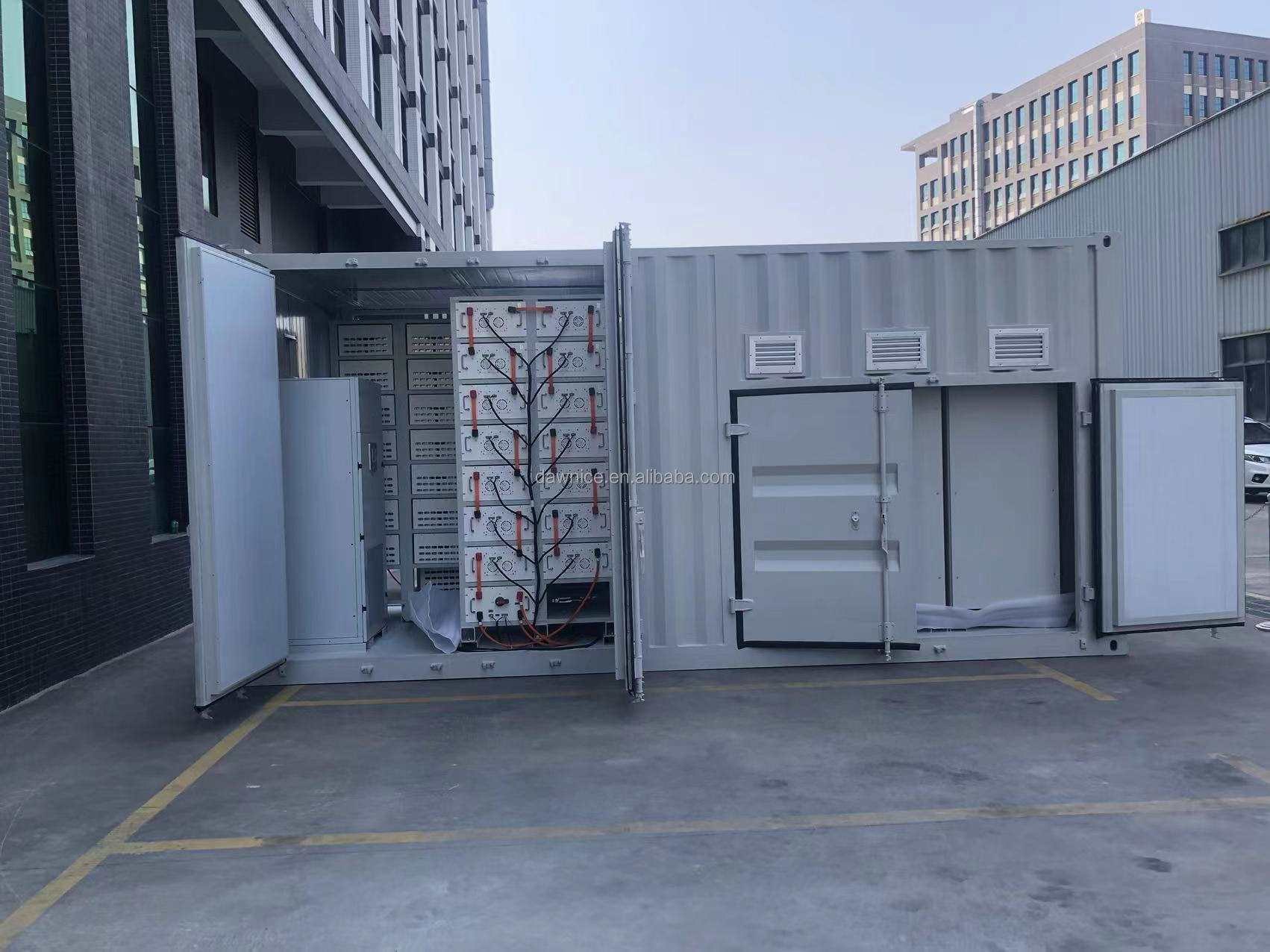 100KWH 215KWH 500KWH Hybrid Lithium battery energy storage system Peak Shaving Solar Power Energy Storage