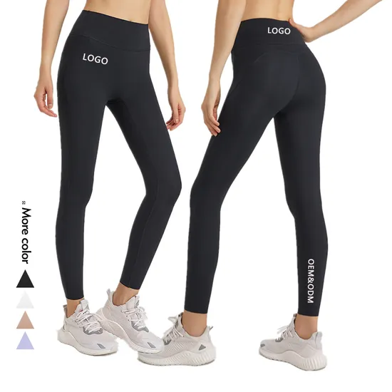 Xsunwing Workout Women Fitness Female Running Sports Tights Solid Color Stretchy Booty Activewear Yoga Leggings Sports Wear Wdq221