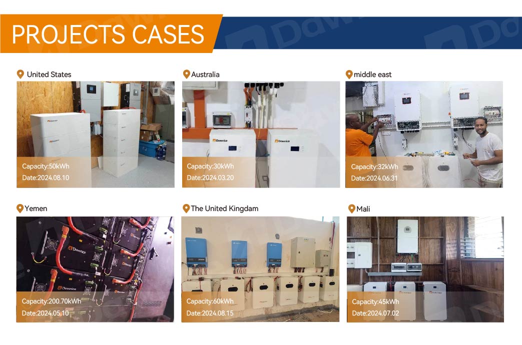 100ah-200ah Solar Battery high voltage Lithium Ion Home Battery Stack 10Kwh-20Kwh-30Kwh 5c Discharge Rate