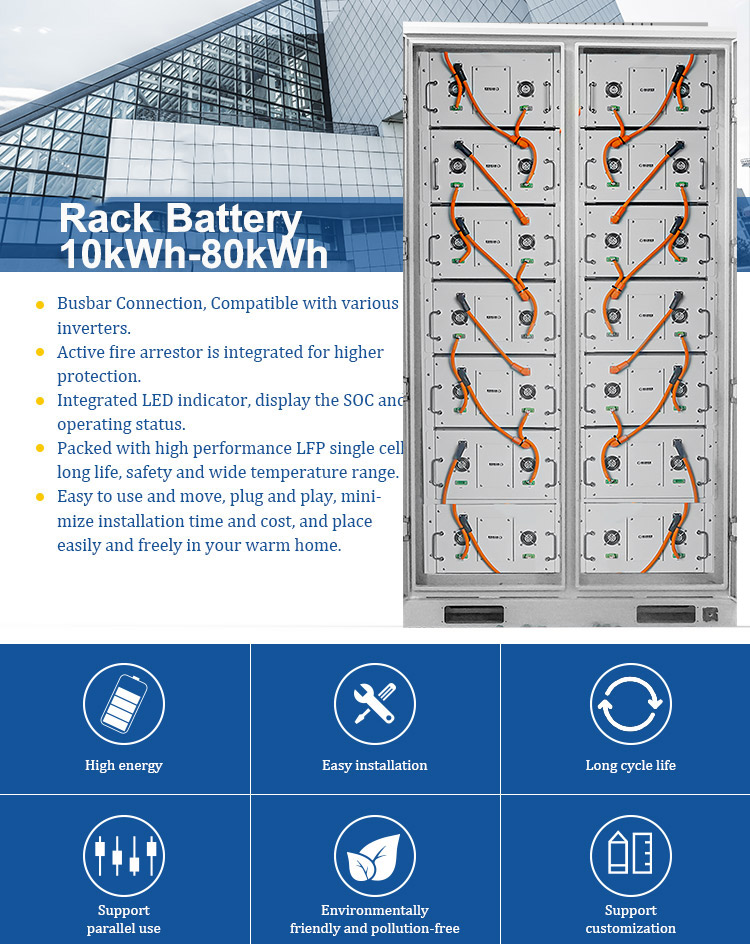 15kwh 30 kwh 30kw 35kwh 40 kwh 50kva 48 volt rack lifepo4 lithium battery solar storage pack for solar system