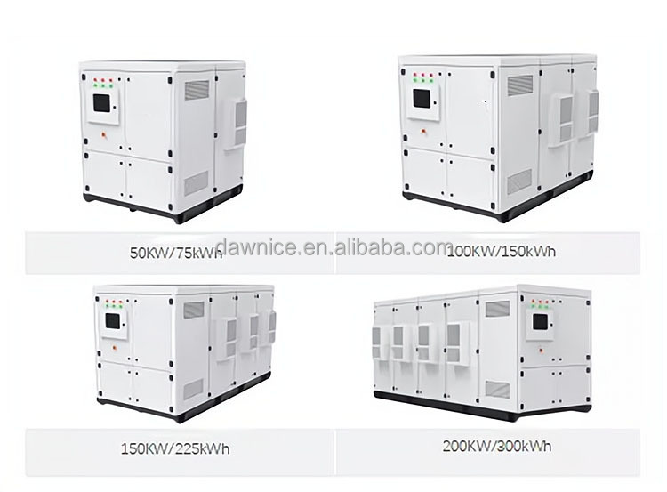 215kWh Lithium Ion Battery solar system with battery backup Industrial Commercial Energy Storage Cabinet