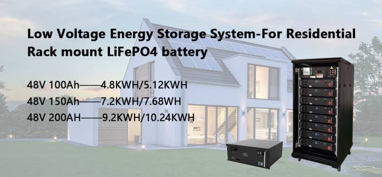 5kw 10kw Solar Energy Storage Battery High Voltage Rack Mounted Packs Lithium Ion Batteries 50ah 200ah 48v 100ah Lifepo4 Battery