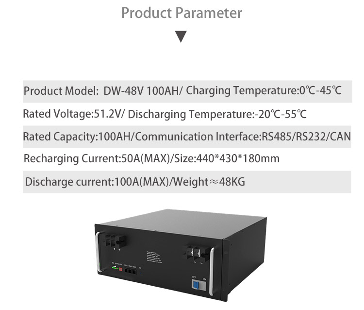 5kw 10kw Solar Energy Storage Battery High Voltage Rack Mounted Packs Lithium Ion Batteries 50ah 200ah 48v 100ah Lifepo4 Battery