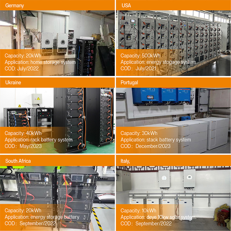 Customized Ess 20kwh Solar Energy Storage System 4.8v 400ah Cell Lifepo4 Storage Lithium Battery Rack Cabinet