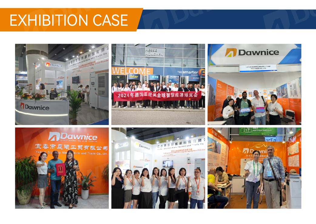 Dawnice Lithium Lifepo4 Solar Power Wall Home Battery 51.2V 200Ah 100Ah 10Kwh 5Kwh Storage Battery For Hybrid Storage System