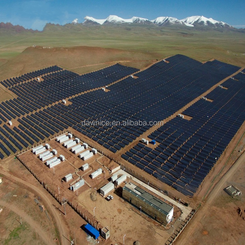 Efficient Solar Power Station with 100kWh and 200kWh Energy Storage for Commercial and Industrial Use