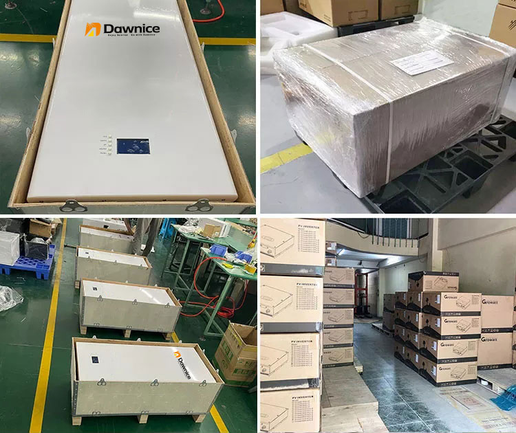 Home Energy Storaqge System Manufacturer Dawnice Power Pack 10kWh 5kWh Solar Lithium  Wall Mounted Battery