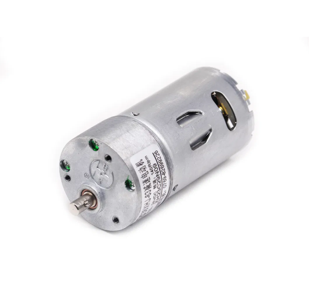 12V 24V DC Gearmotor 37mm Gearbox 37GB545 Brushed DC Spur Electric Gear Motor with High Torque