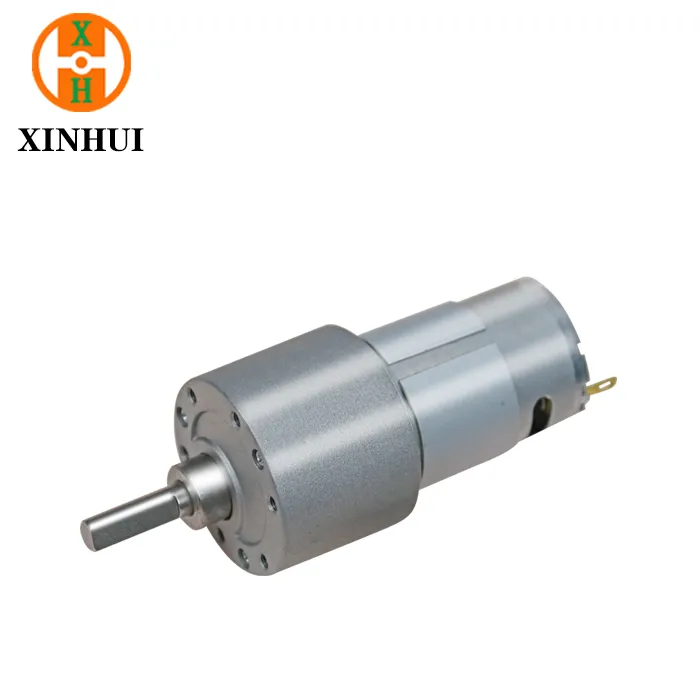 37mm Brushed Permanent Magnet DC Motor 37GB385 12V 24V Electric DC Gear Motor for Smart Home