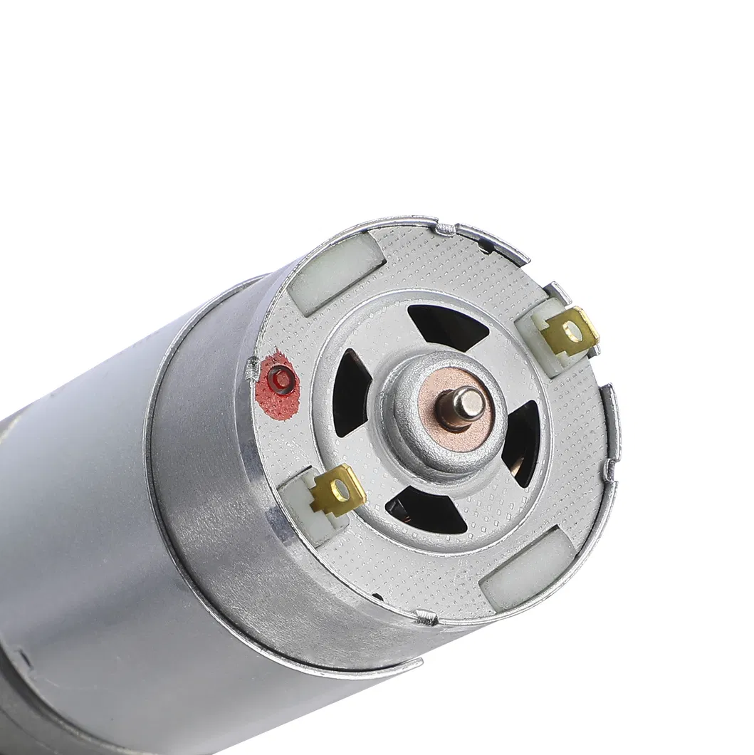 37mm Electric DC Motor RS545 Brushed DC Fan 37GB545 12V 24V Small Spur DC Gear Motor with Encoder