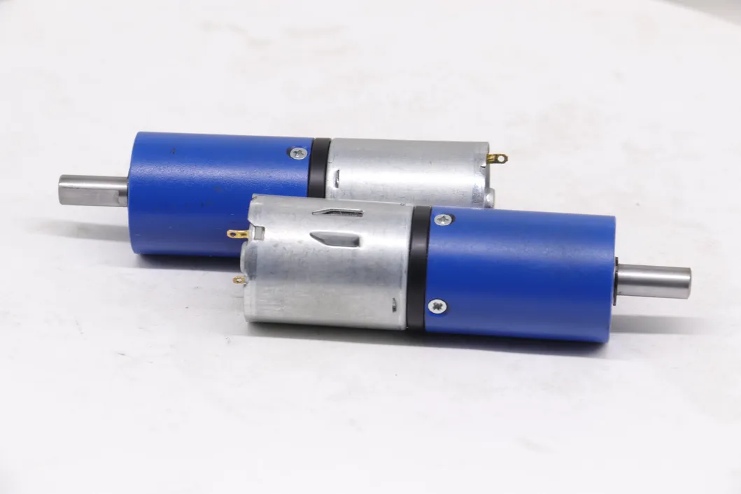 12V 24V DC Gear Motor 24mm Planetary Gearbox Pg24-370 Brushed DC Electric Motor for Smart Home