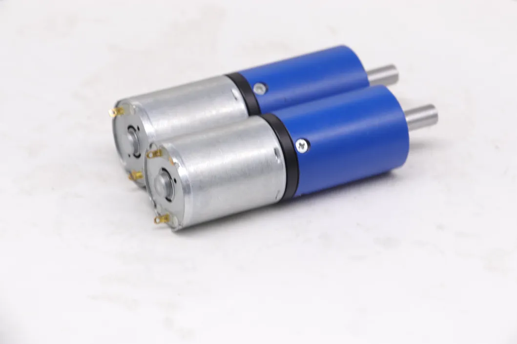 12V 24V DC Gear Motor 24mm Planetary Gearbox Pg24-370 Brushed DC Electric Motor for Smart Home