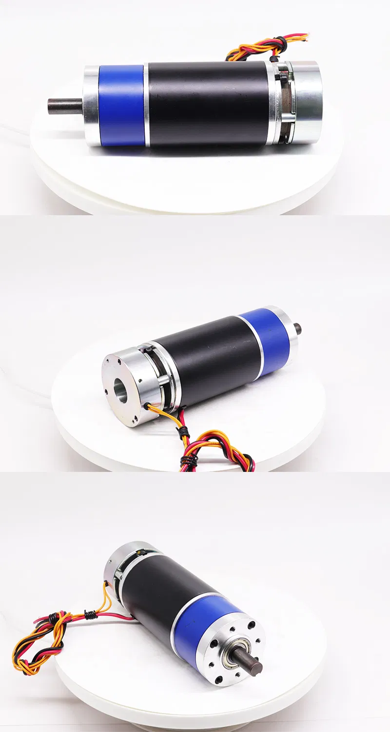 High Performance 63mm Planetary Gearbox 60xj63 Gearmotor Brushed DC Electric Gear Motor for Industrial Equipment