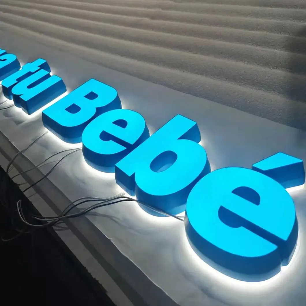 3D Acrylic LED Lighting Advertising Shop Outdoor Sign Signboard Signage Channel Letters