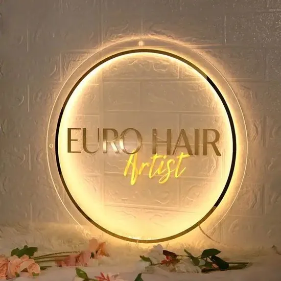 3D Acrylic Backlit LED Beauty Barber Shop Sign Wall Shop Signage Logo Signage