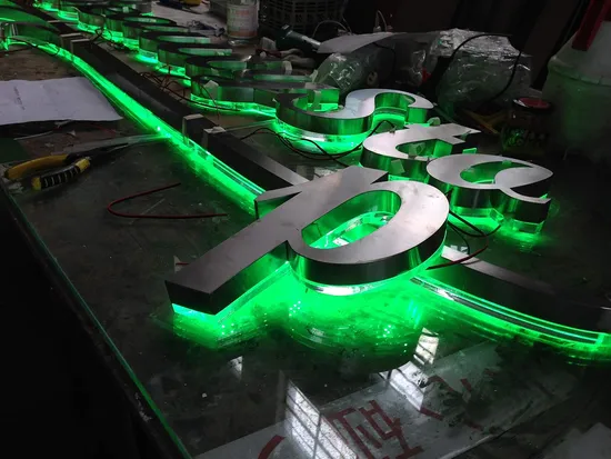 3D Acrylic LED Lighting Advertising Shop Outdoor Sign Signboard Signage Channel Letters