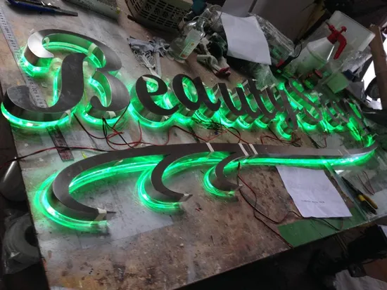 3D Acrylic LED Lighting Advertising Shop Outdoor Sign Signboard Signage Channel Letters