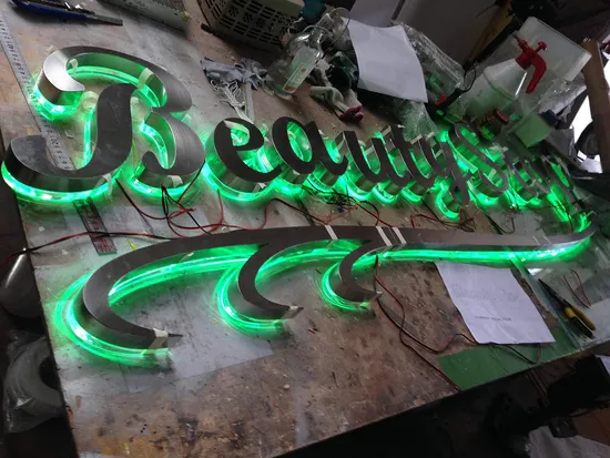 3D Acrylic LED Lighting Advertising Shop Outdoor Sign Signboard Signage Channel Letters