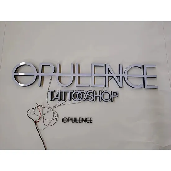 3D Acrylic Signage No MOQ LED Sign Company Logo Advertising Signage