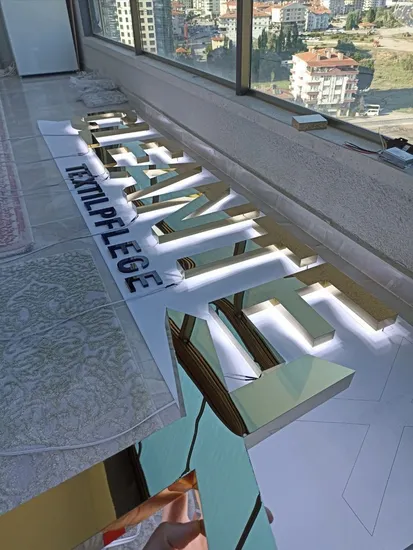 3D Backlit Metal Channel Letters Illuminated Shop Company Signage