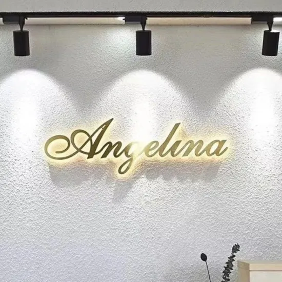 3D Dropshipping Storefront Backlit Acrylic LED Sign