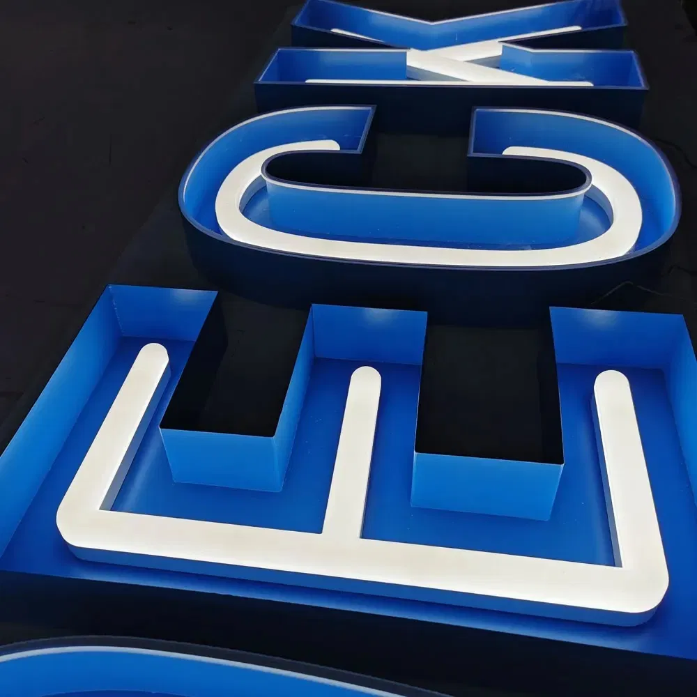 Acrylic Letters Sign Acrylic LED Illuminated Letter Logos for Company Signs Channel Letters Sign