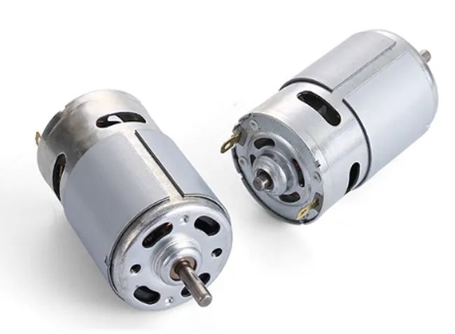 Factory Supply 42mm 12V 24V DC Motor High Speed RS750 RS755 Electrical Bike Motor with Customized Parameter