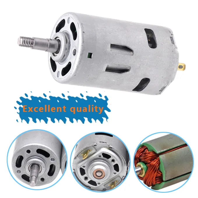 High Power 42mm RS770 RS775 12V 24V Permanent Magnet DC Motor for House Lawn Mower/ Electric Tools