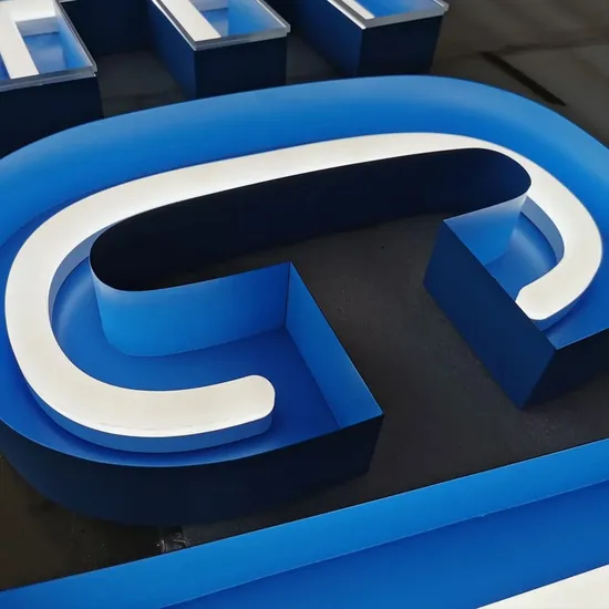 Acrylic Letters Sign Acrylic LED Illuminated Letter Logos for Company Signs Channel Letters Sign