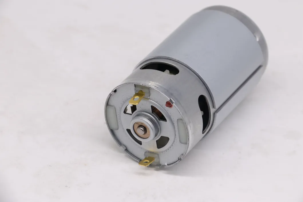 Low Noise 36mm 12V 24V DC Motor RS565 Electric Brushed PMDC Motor with Customized Parameter