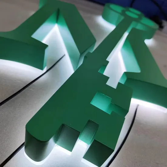 Acrylic Sign Illuminated Letters 3D LED Channel Letter with Factory Prices