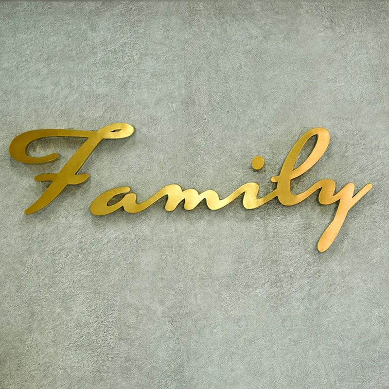 Commerical 3D Illuminated Metal Backlit 3D Sign Custom Light up Letters LED Channel Letter Sign