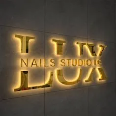 Commerical 3D Illuminated Metal Backlit 3D Sign Custom Light up Letters LED Channel Letter Sign