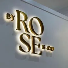 Commerical 3D Illuminated Metal Backlit 3D Sign Custom Light up Letters LED Channel Letter Sign