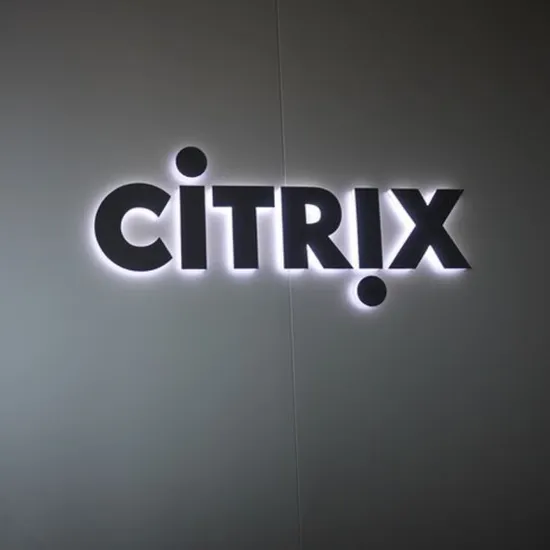 Custom Acrylic LED Backlit Letter LED Backlit Signs