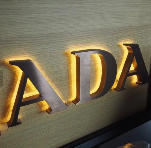 Custom Channel Letters LED Illuminated Sign Business Storefront Outdoor Business Signage