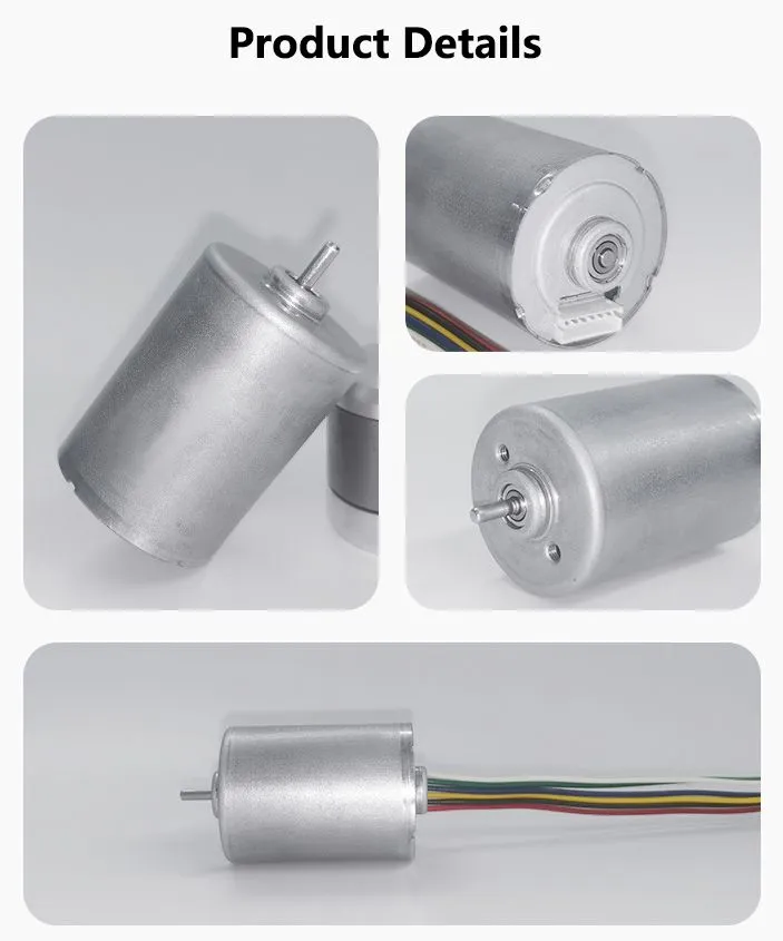 2838bl 12V 24V Micro DC Motor 28mm Diameter Electric BLDC Brushless Motor with Controller