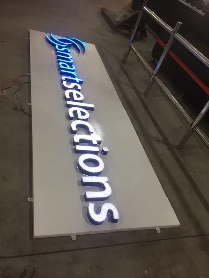 Custom LED Sign Channel Letters Signs Acrylic Illuminated LED Sign Advertising Board