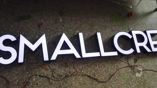 Custom LED Used Channel Letter Sign Acrylic Letters 3D Logo Used Outdoor Lighted Signs