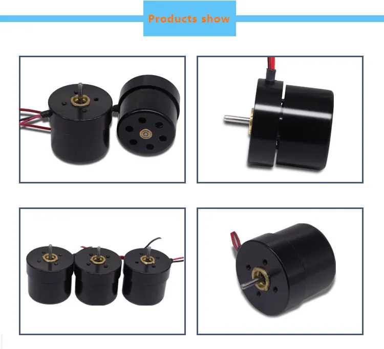 4030bl 12V 24V Brushless DC Mini Motor 40mm Diameter BLDC Electric DC Motor for Household Application