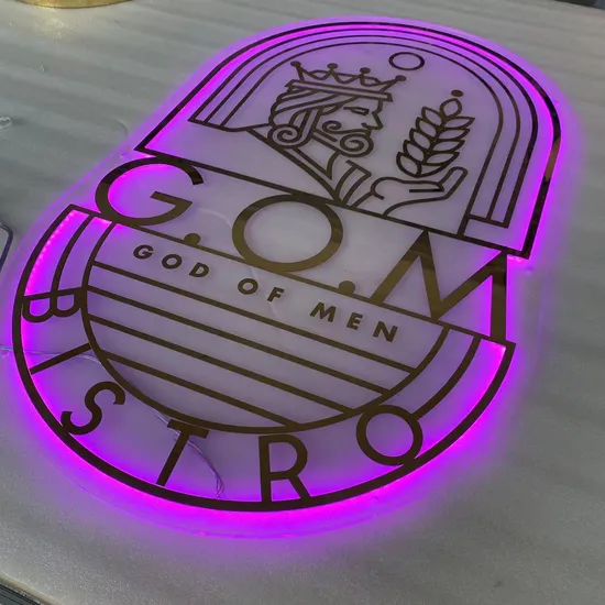 Custom RGB Neon Light Sign with Acrylic LED for Personalized Decor