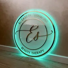 Custom Signage Neon Acrylic Custom Logo Decoration 3D LED Logo Neon Signs Beauty Bar Sign