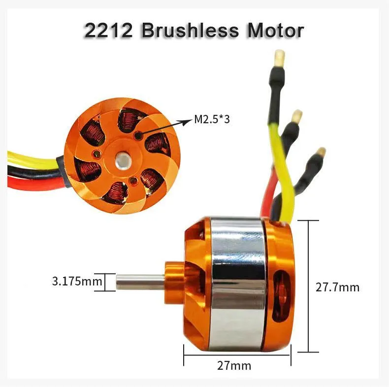 4250bl 12V 18V 24V Wholesale Brushless DC Motor Outrunner 42mm Diameter Mini Electric BLDC Motor for Drone