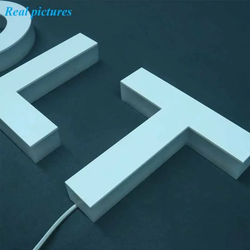 Customized LED Acrylic Backlit Signboard Luminous Light up Letters Signage