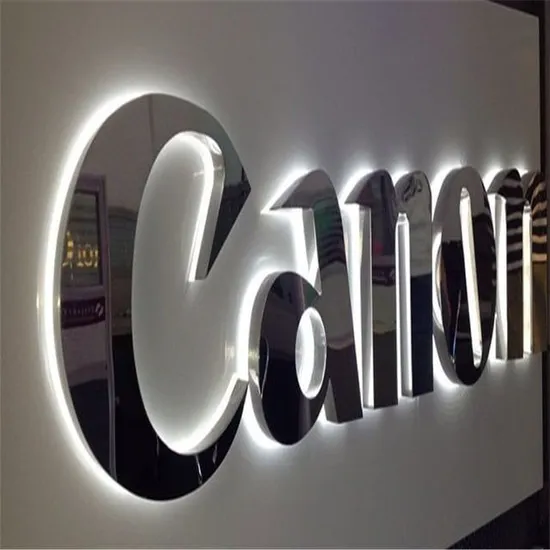 Customized Letters LED Light Backlit Sign