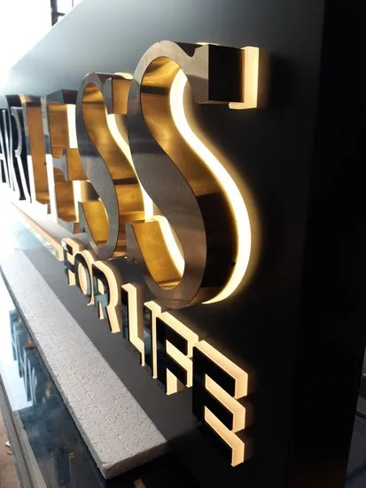 Customized Signage Backlit 3D LED Business Sign Channel Letter Sign Company Sign