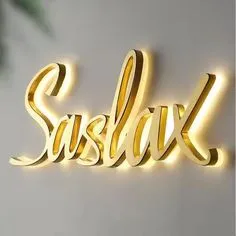 Customized Waterproof Backlit Metal LED Channel Letters Company Sign Illuminated Sign