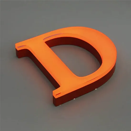 Erybaysign Customize Front Lit LED Letters Acrylic Luminous Signage