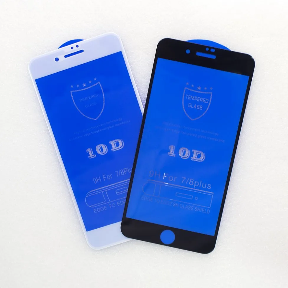 10d Tempered Glass Transparent Full Glue Screen Protector Bulletproof Glass